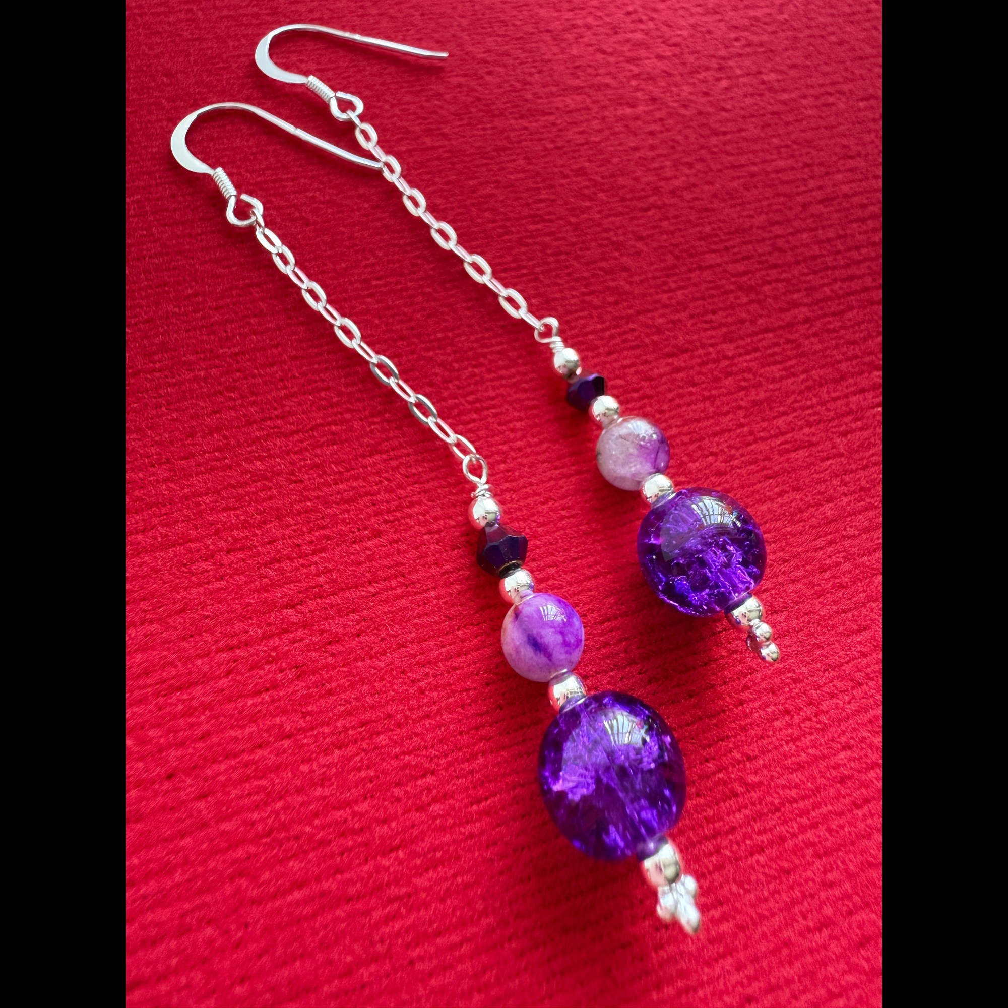 The Countess Weeps - Sterling Silver Earrings