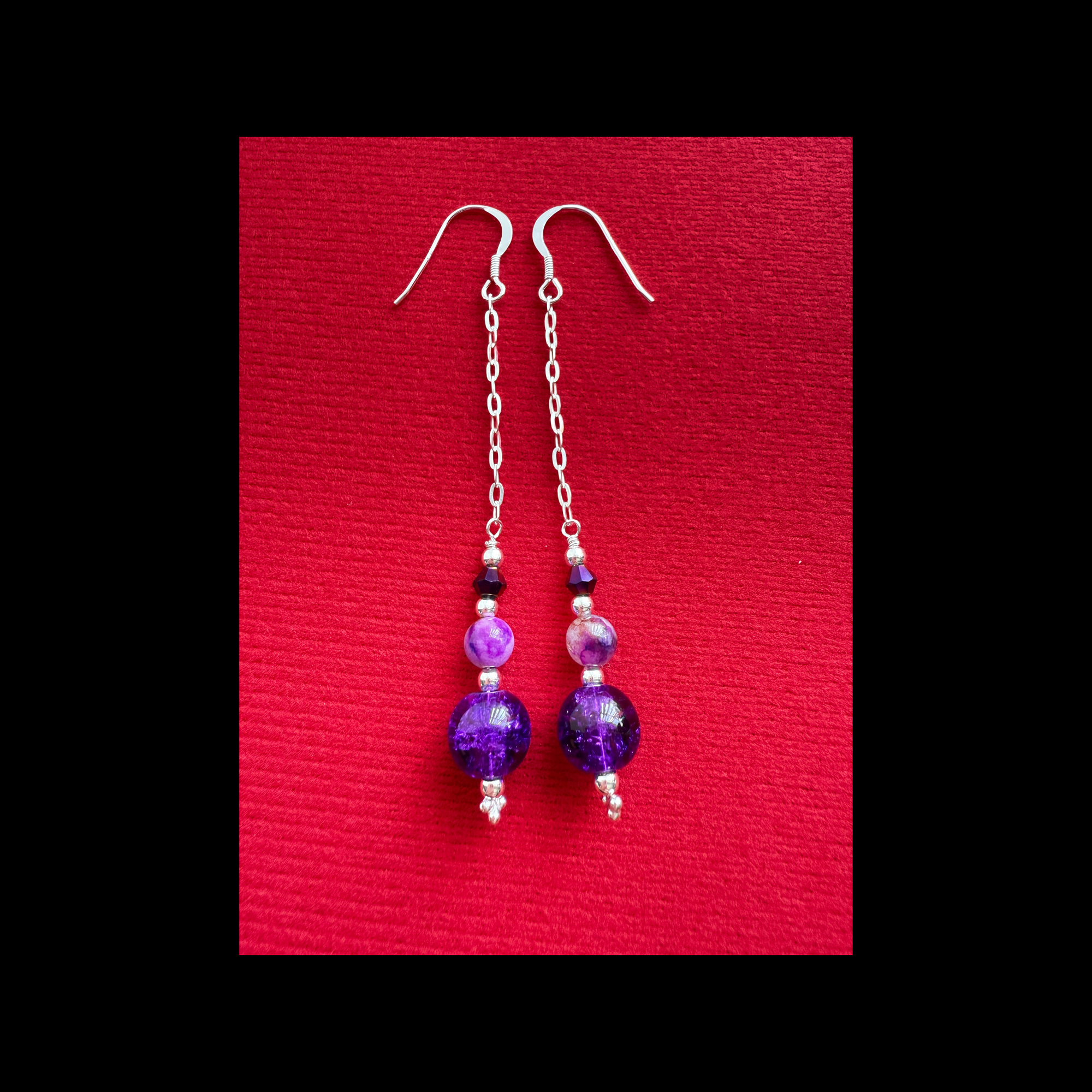 The Countess Weeps - Sterling Silver Earrings