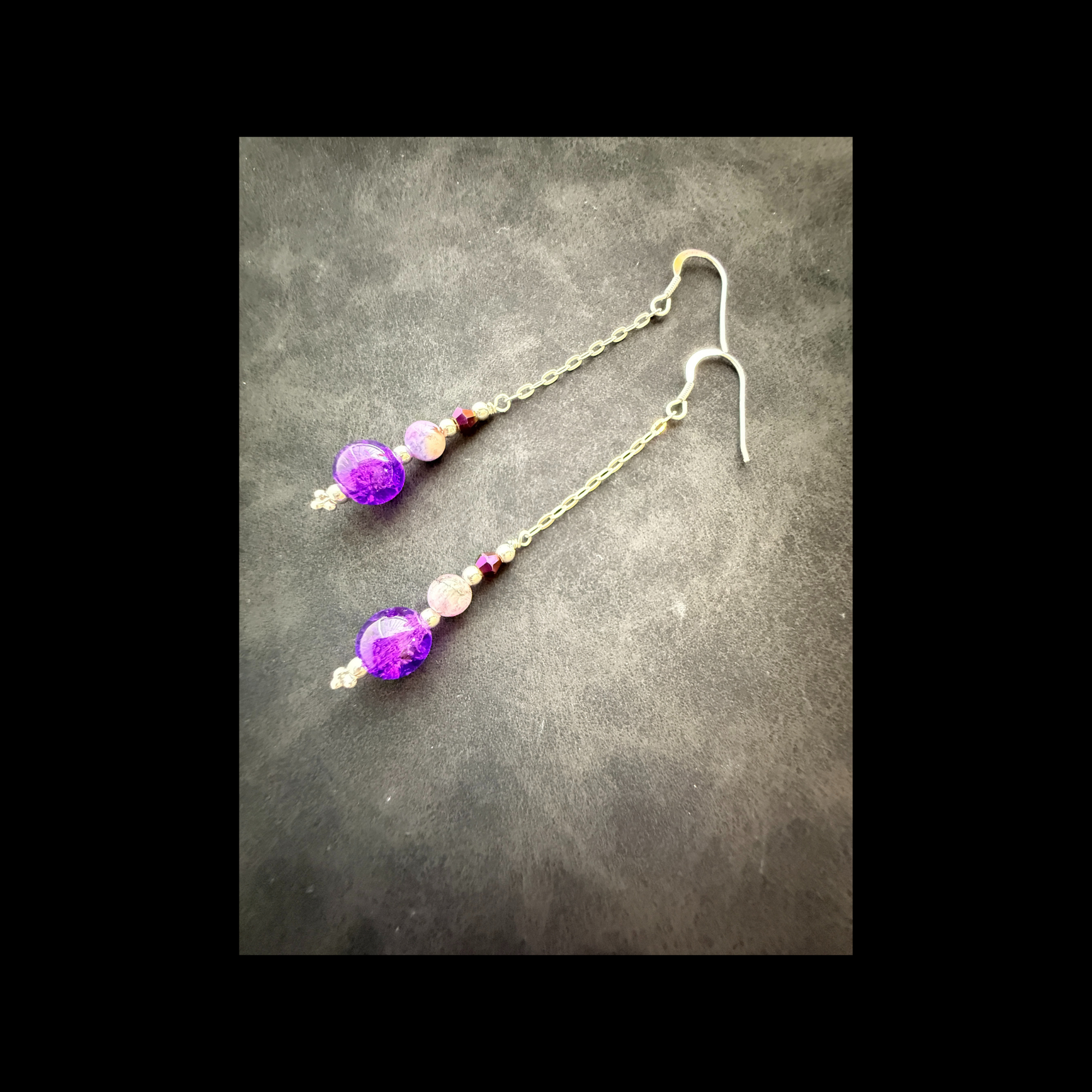 The Countess Weeps - Sterling Silver Earrings