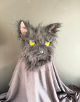 black cat mask cosplay mask latex mask fur mask halloween mask fantasy mask