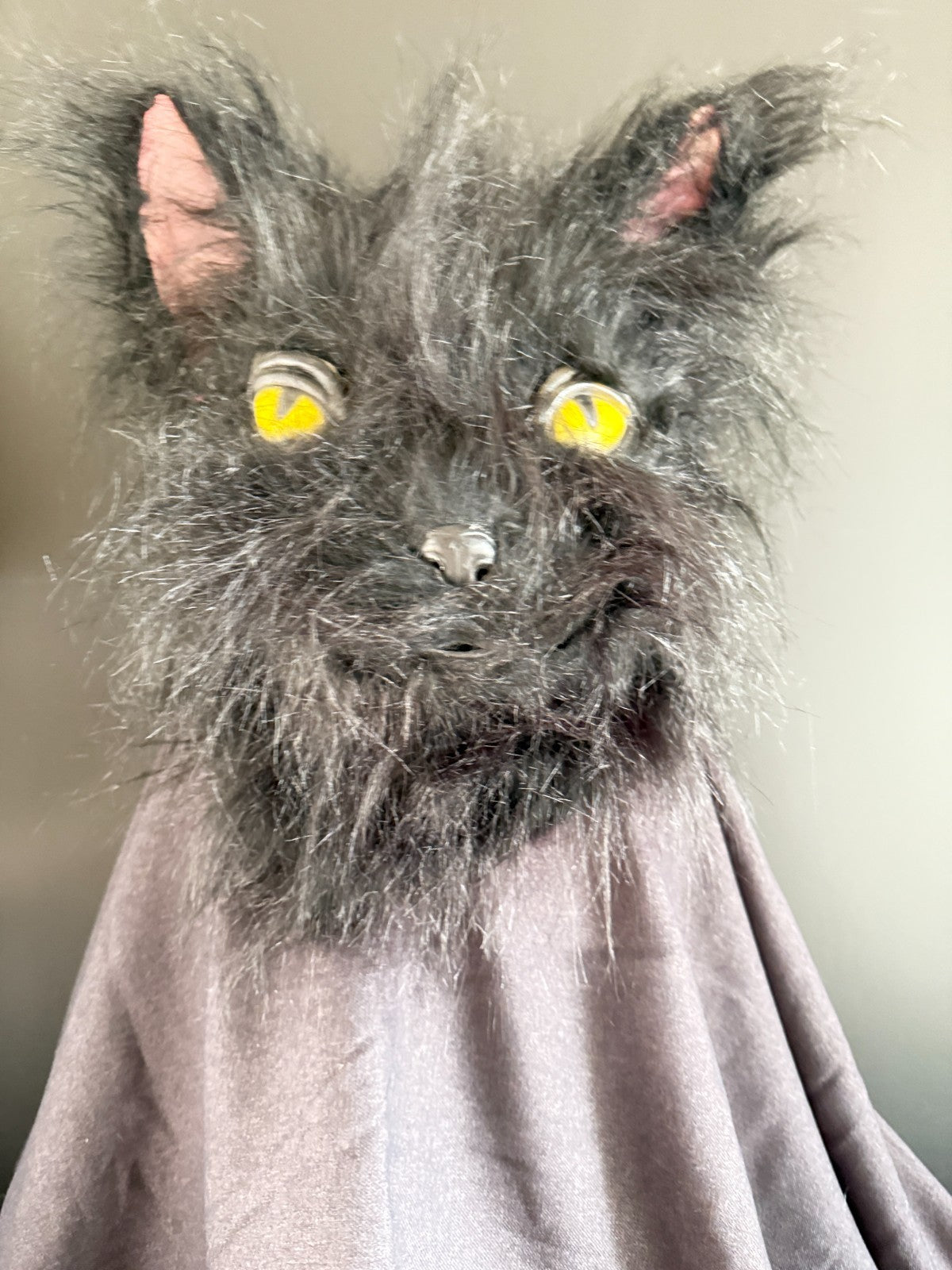 black cat mask cosplay mask latex mask fur mask halloween mask fantasy mask