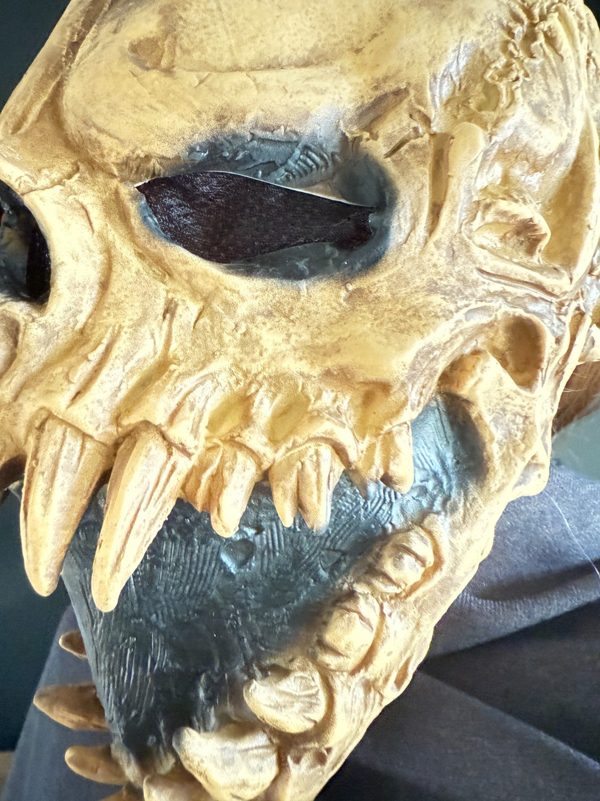 halloween mask alien mask skeleton mask demon mask bone mask full head mask latx