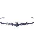 Gothic Bat Crown Headpiece | Vampire Cosplay Tiara for Halloween & Fantasy Looks