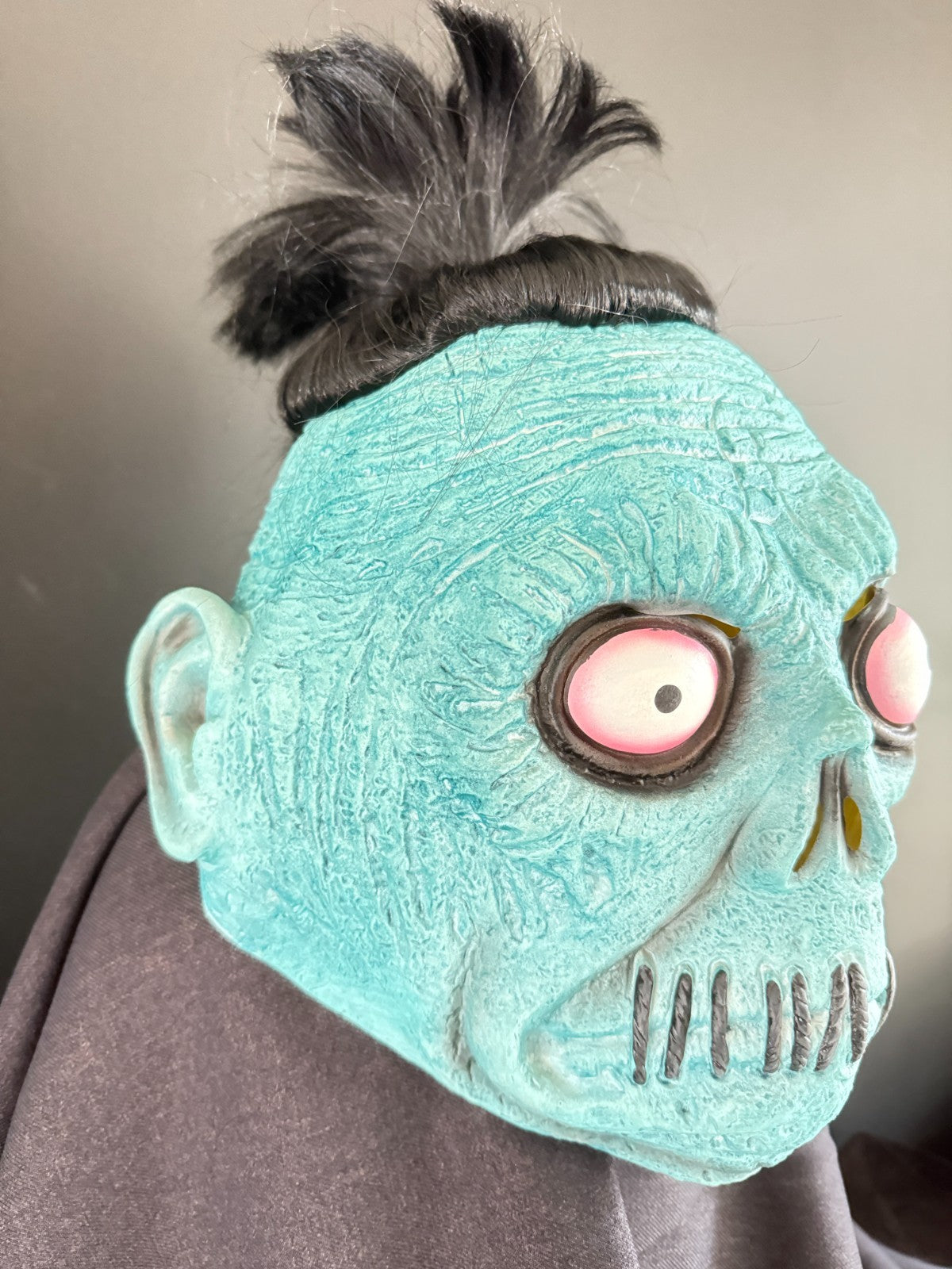 zombie mask halloween mask cosplay masks latex horror mask bulging eyes mask