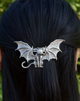 gothic hair clip vampirecore goth cat bat wings hair accessory hair accessories