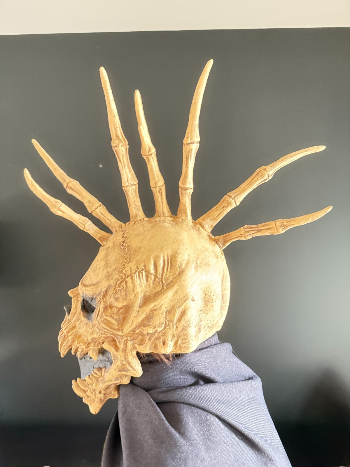 halloween mask alien mask skeleton mask demon mask bone mask full head mask latx