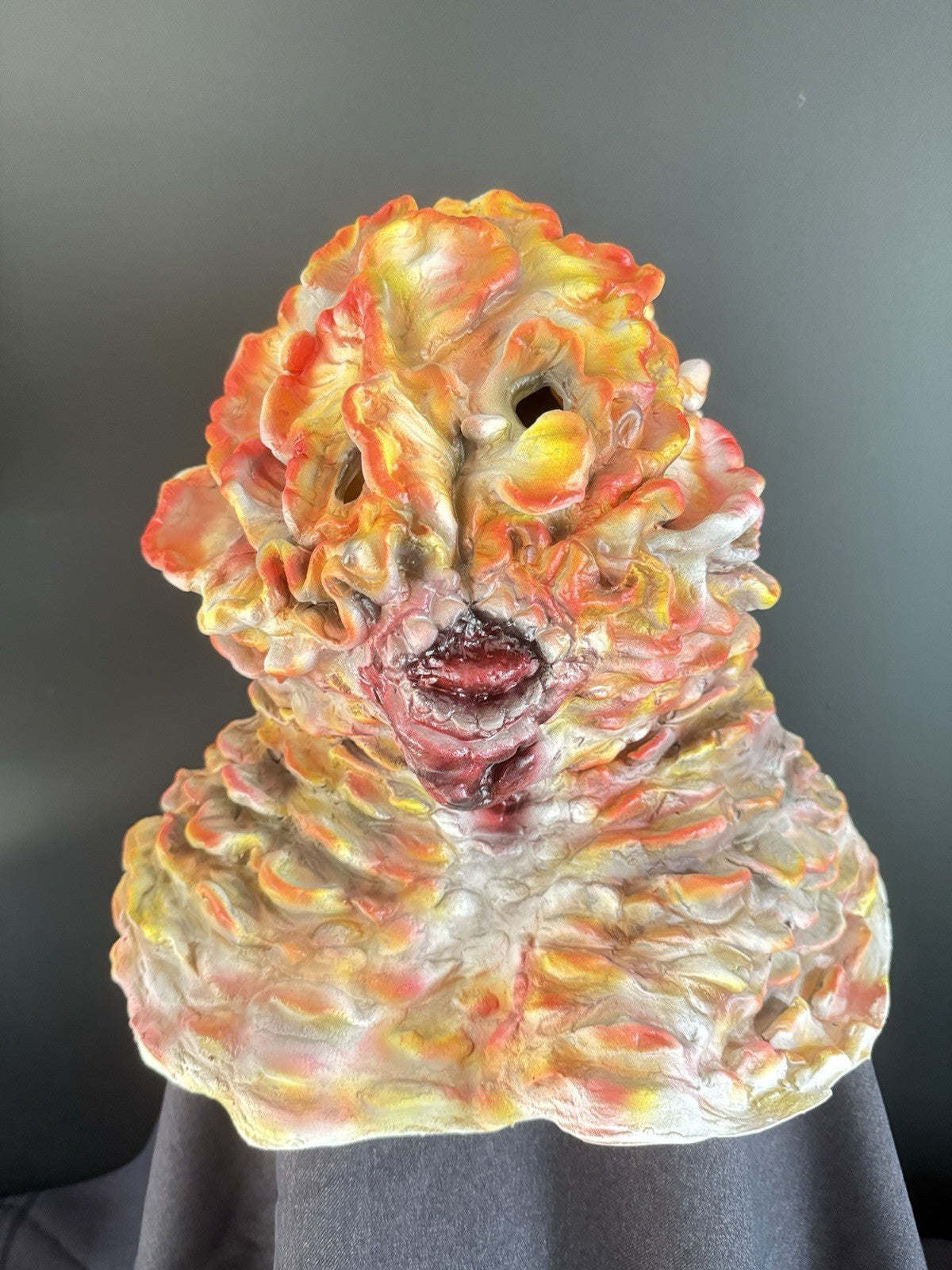 Clicker Mask Mushroom Mask Halloween Mask Cosplay Mask Horror Mask Scary Mask