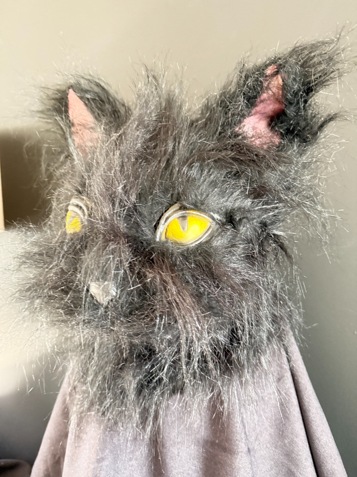 black cat mask cosplay mask latex mask fur mask halloween mask fantasy mask