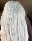 pale blue wig cosplay wig long ombre wig gothic wig ice witch wig winter vampire