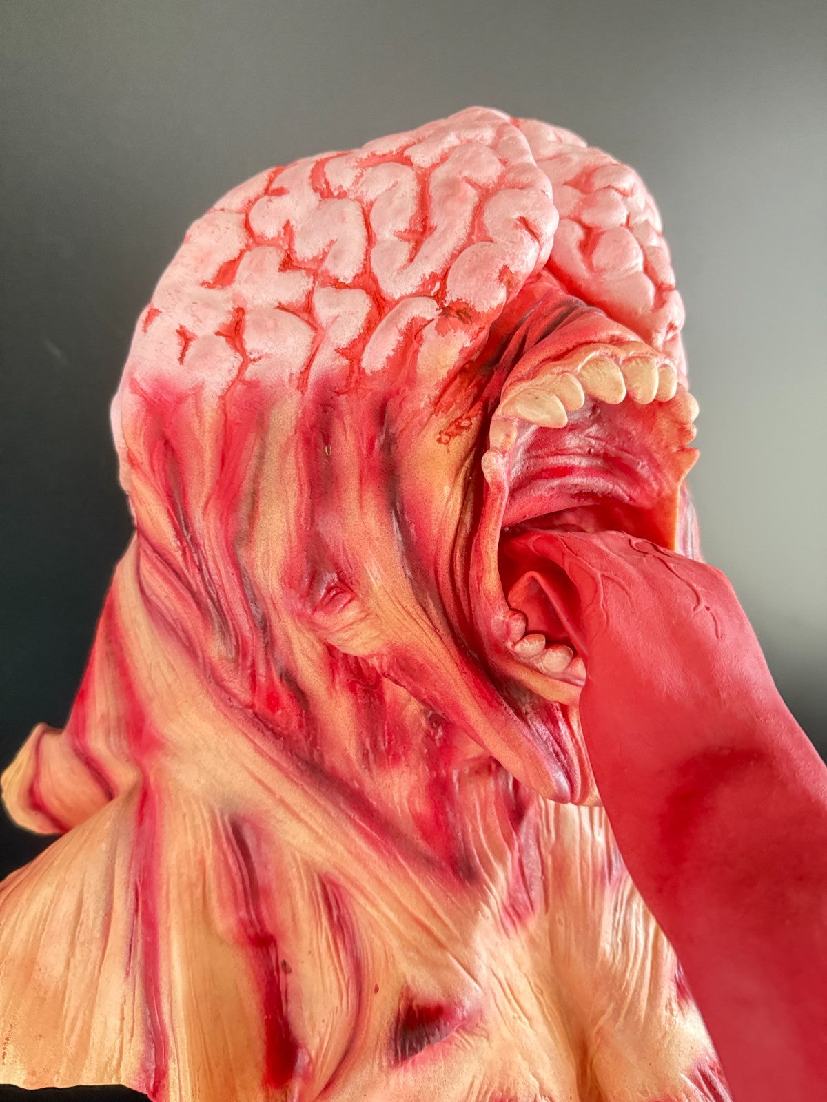 Tongue Mask Brain Mask Halloween Mask Cosplay Mask Horror Mask Scary Mask Latex
