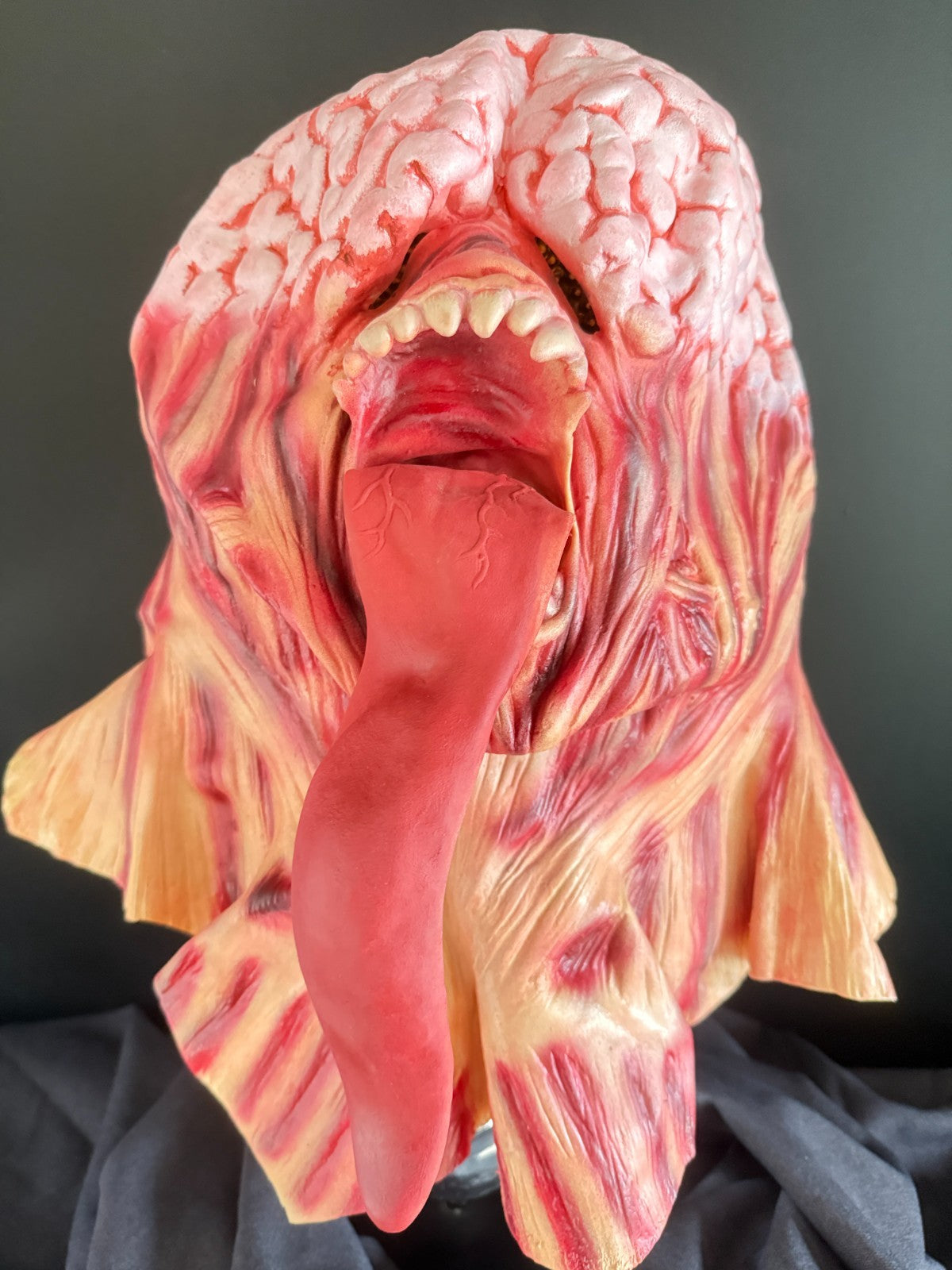 Tongue Mask Brain Mask Halloween Mask Cosplay Mask Horror Mask Scary Mask Latex