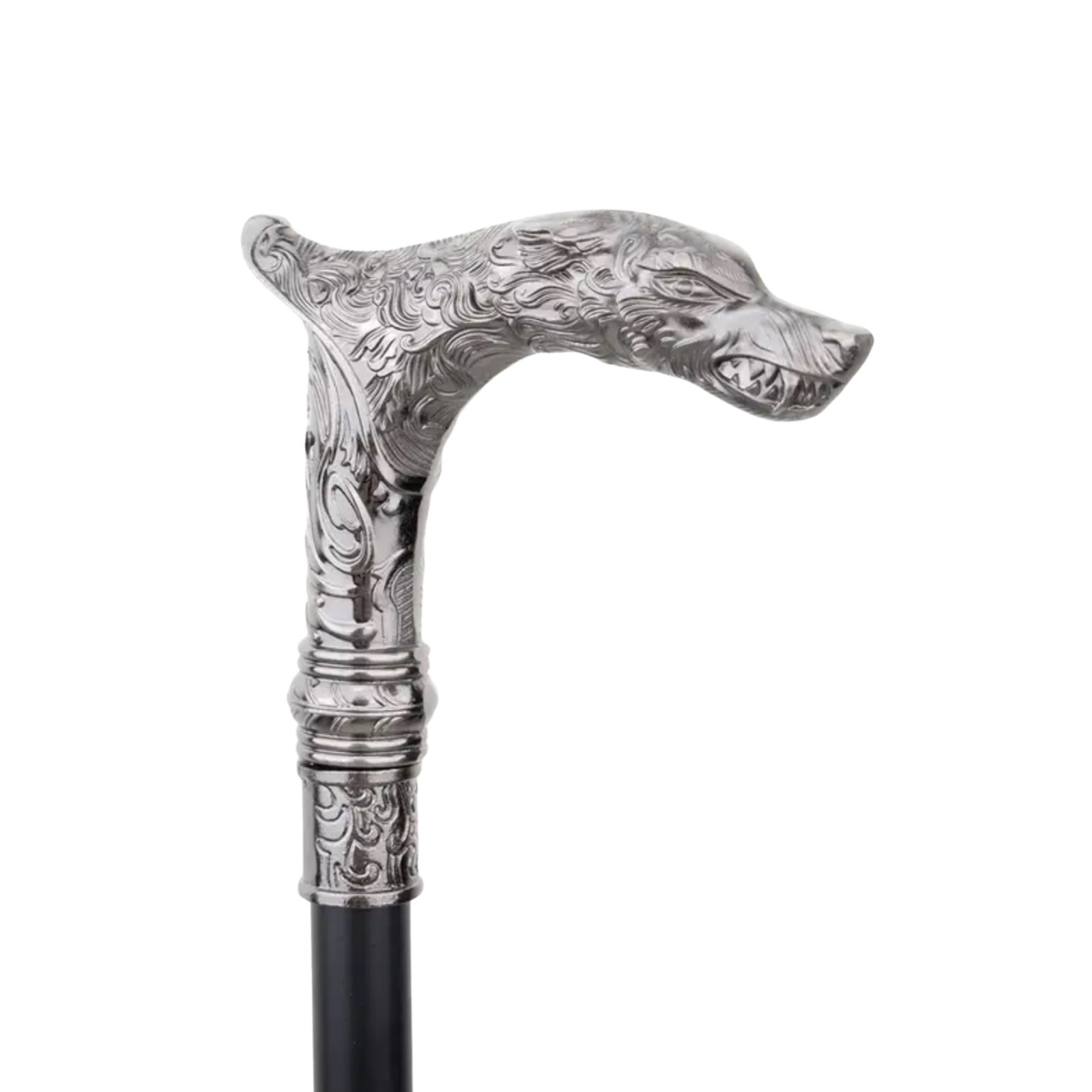 Lead the Pack, Darling – Wolf Head Cane Gothic Walking Stick Cosplay Prop