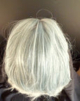 pale blue wig cosplay wig long ombre wig gothic wig ice witch wig winter vampire