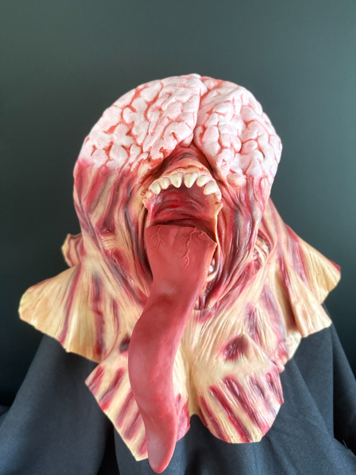 Tongue Mask Brain Mask Halloween Mask Cosplay Mask Horror Mask Scary Mask Latex