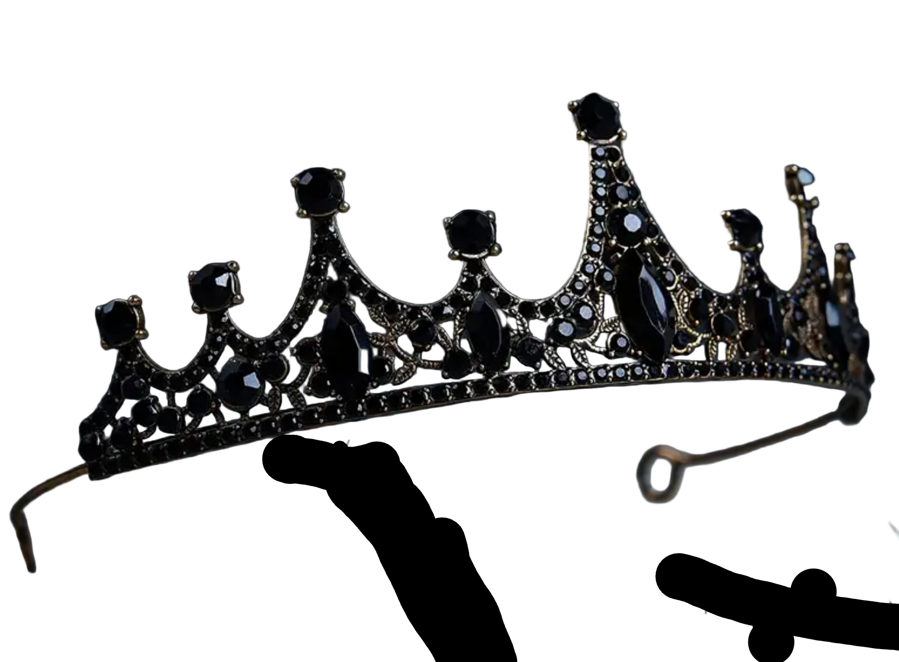 Black tiara 